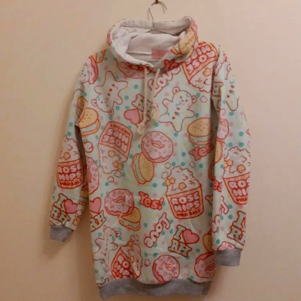 Cute Patterned Hoodie